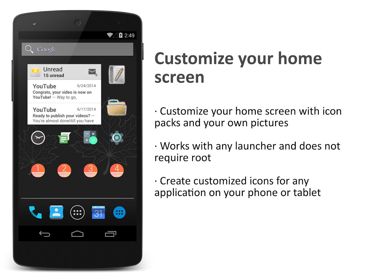 Como mudar ícones no Android com e sem launchers alternativos