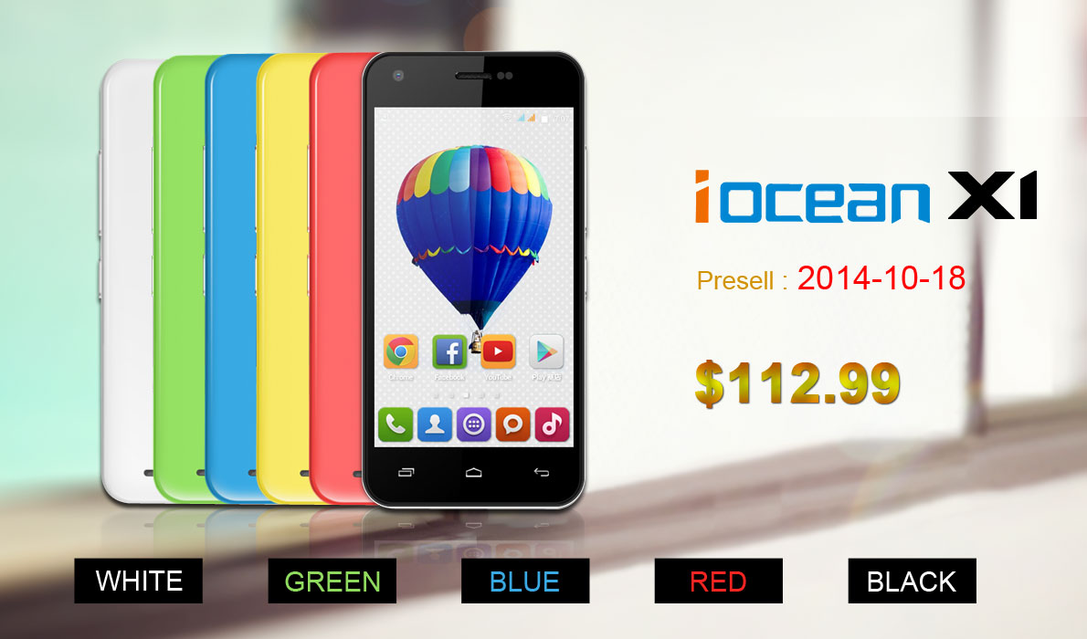 Chinese National Day Amazing Promotion [ Exclusive Presell ] iOcean X1 & Great Discounts from 1949deal.com-2