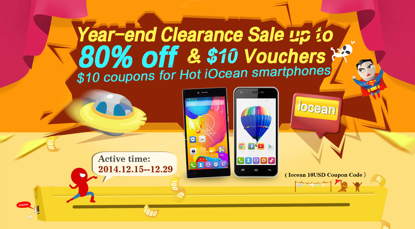 Year-end clearance sale and iOcean smartphone coupon from 1949deal-1