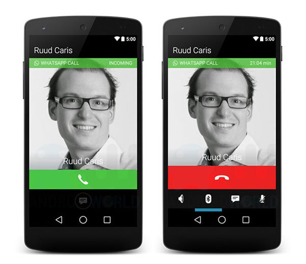 WhatsApp now makes free calls 2