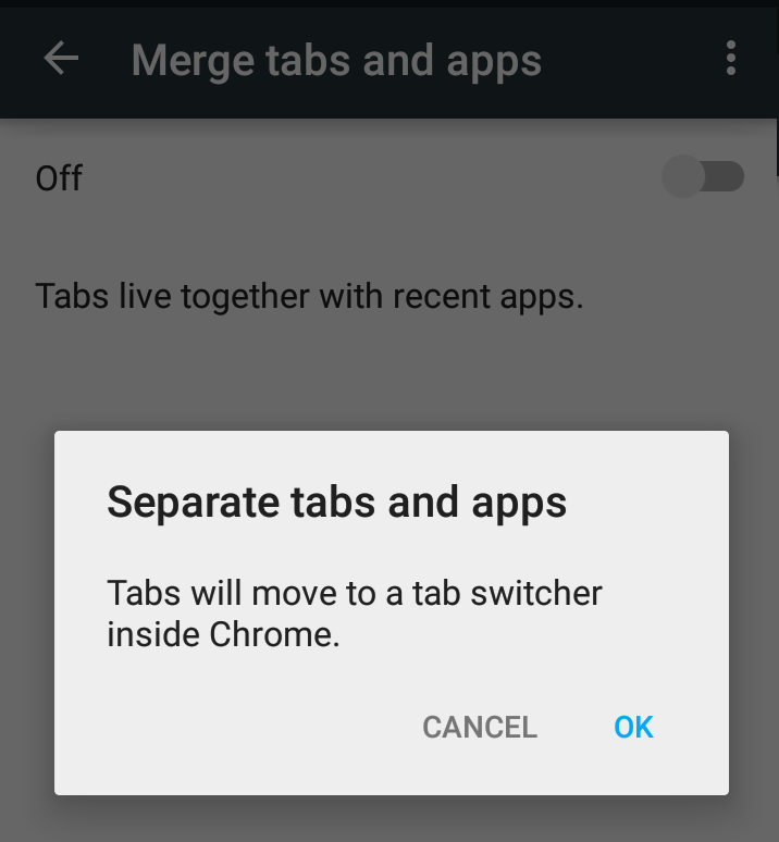 Merge tabs