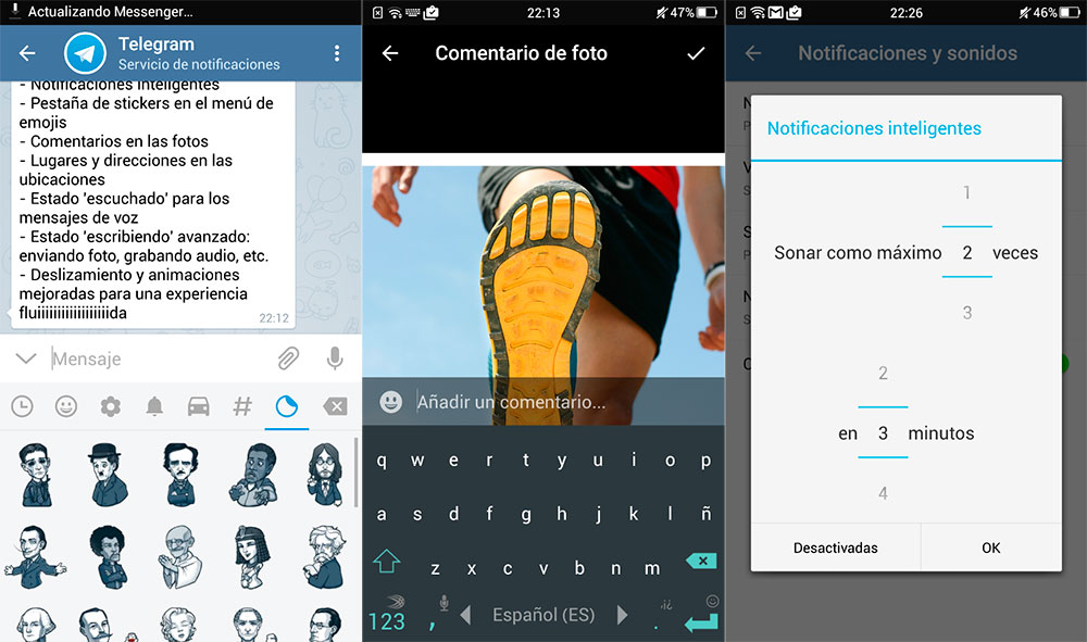 Telegram 2.8 trae nuevas notificaciones inteligentes y mucho más 2