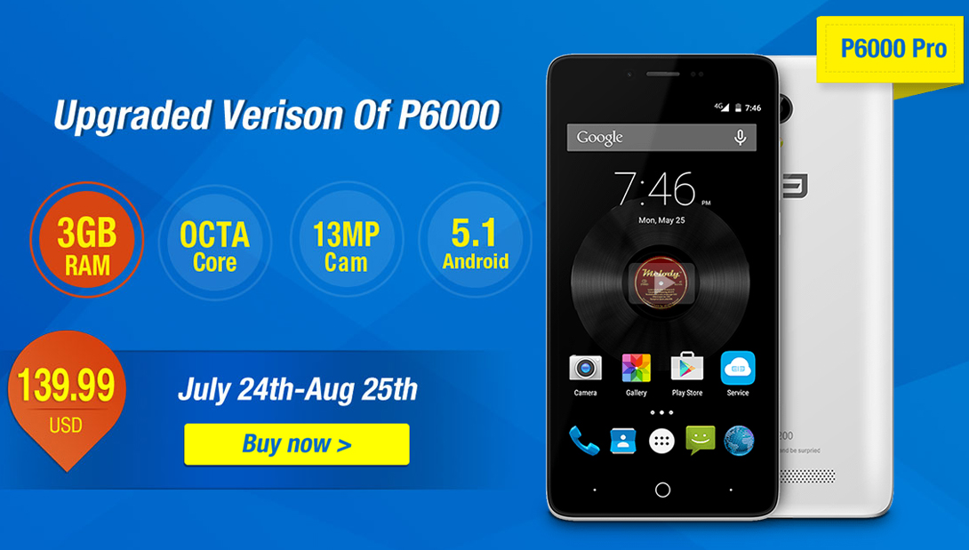 Elephone P6000 Pro & Elephone P8000 Promotion from Everbuying 3