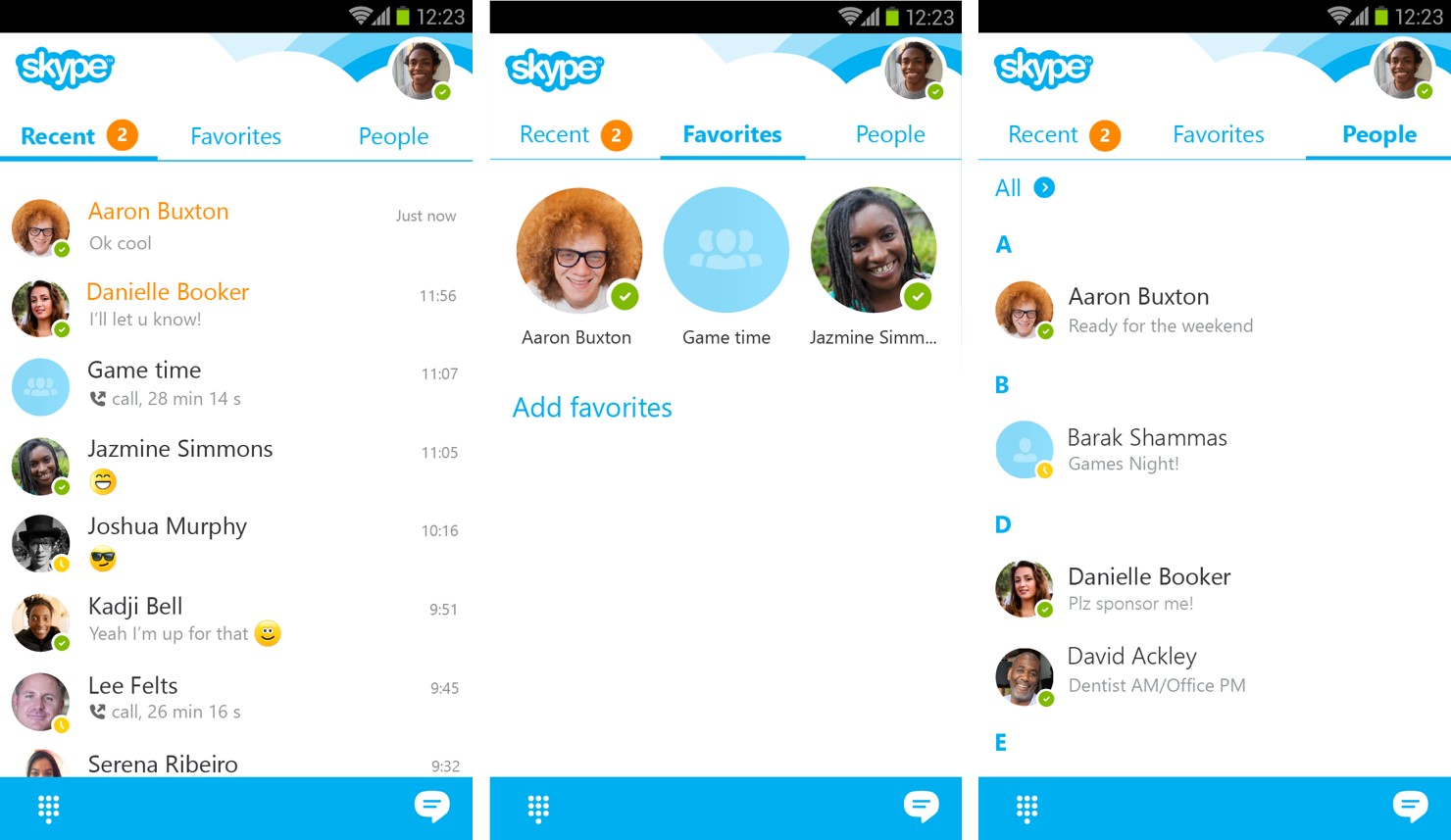 Skype para Android é atualizado com melhor design visual 1