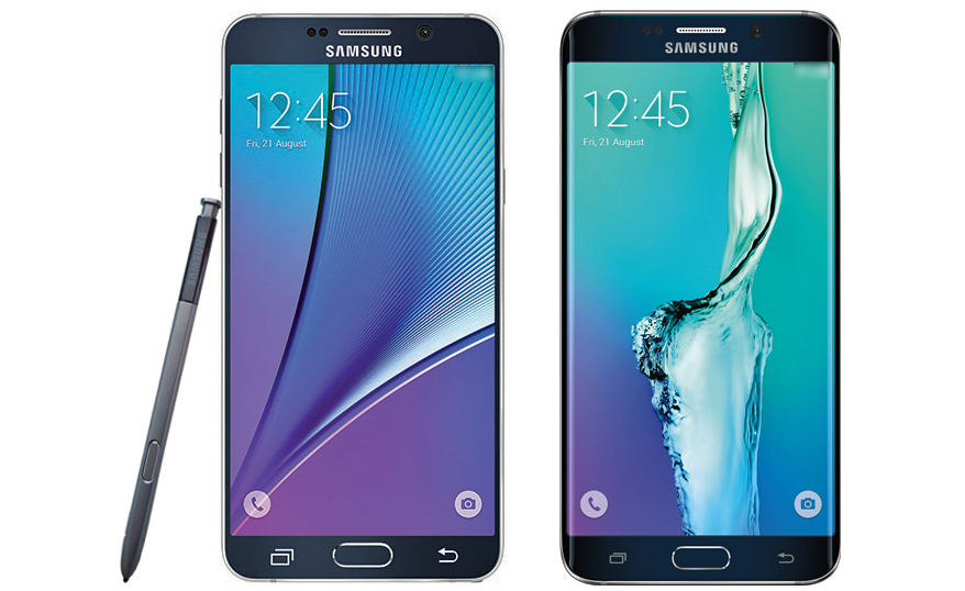 First images of the Samsung Galaxy Note 5 and Galaxy S6 Edge Plus revealed 1