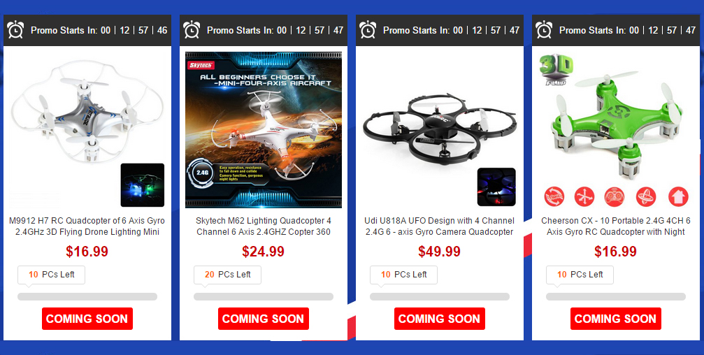 US warehouse Promotion from Gearbest (Flash sale) 2