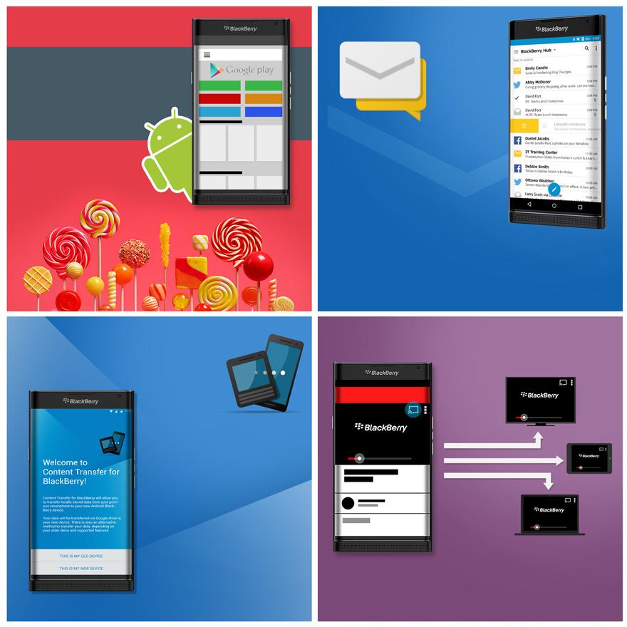 BlackBerry with Android is official for this year, Blackberry Priv 1