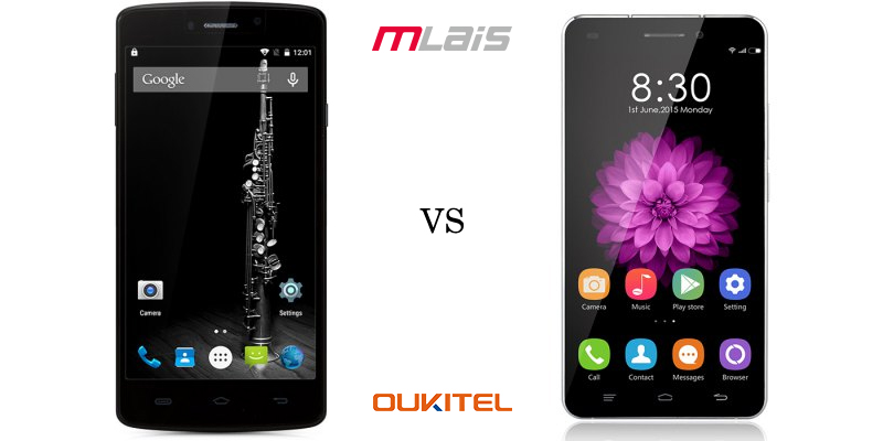 Mlais MX VS Oukitel U8 from Everbuying 1