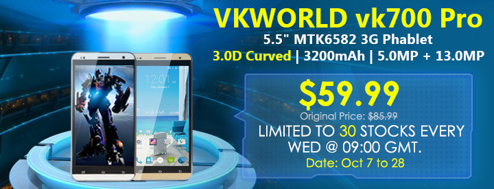 Vkworld VK700 Pro Flash Sale from Everbuying 1