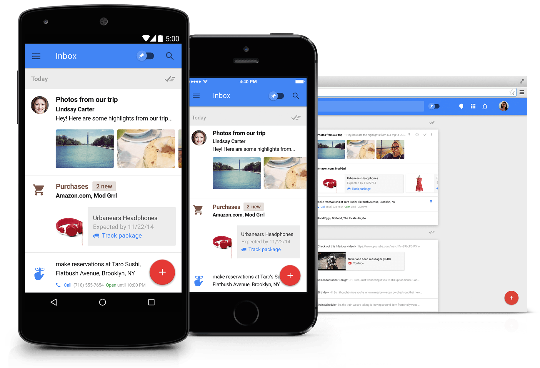 Inbox by Gmail is a new feature to reply emails in two clicks 1