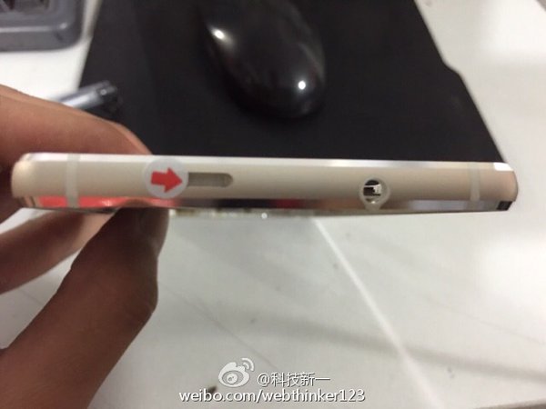 Leaked photos show a Samsung Galaxy S7 with some design changes compared to the Galaxy S6 1
