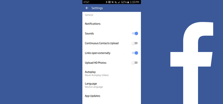 Facebook for Android allows you to upload photos in high definition 1
