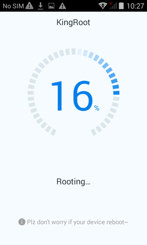 kingroot eseguire il root hexamob