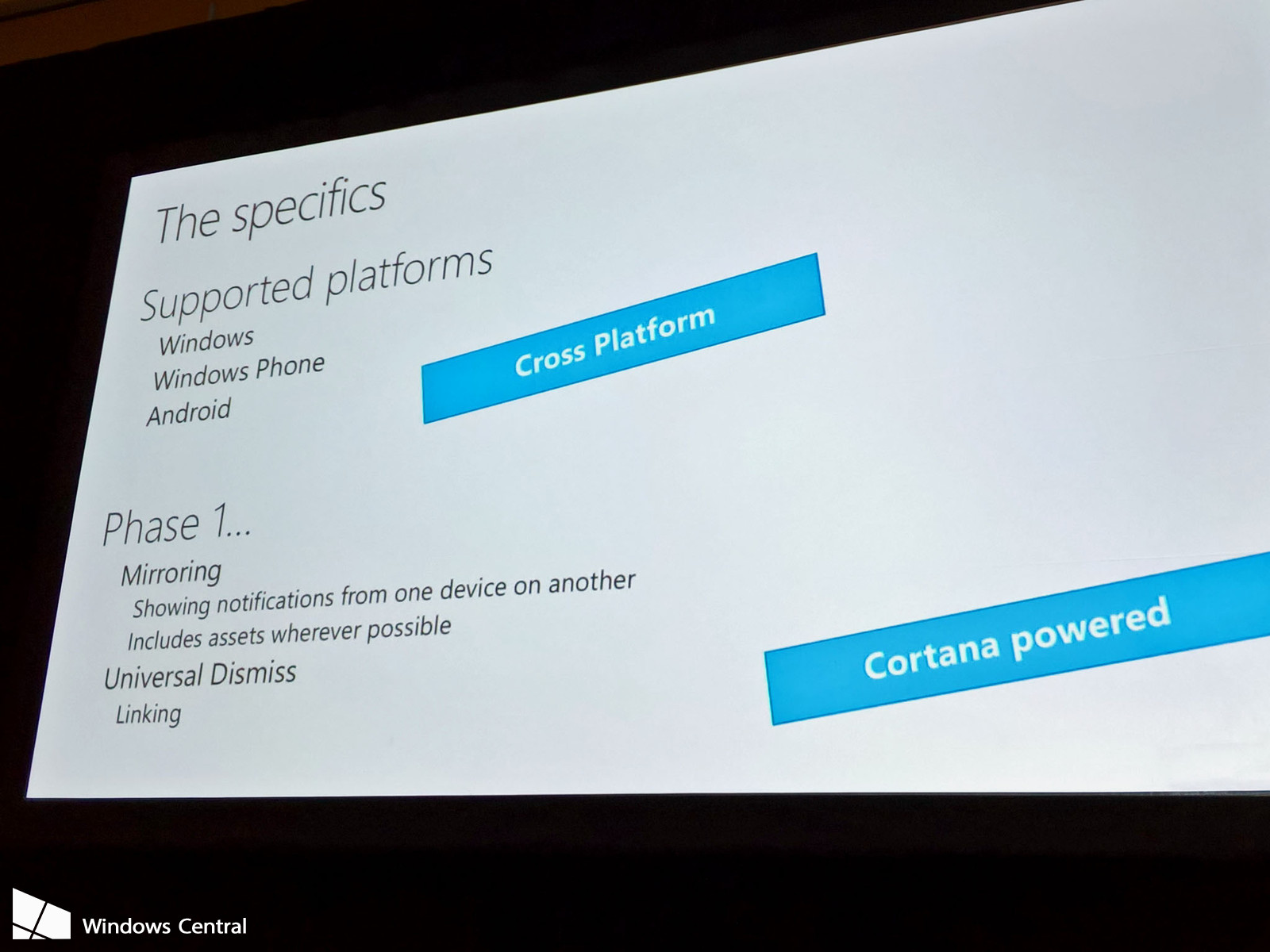 Windows 10 and Windows 10 Mobile support notifications from Android 1