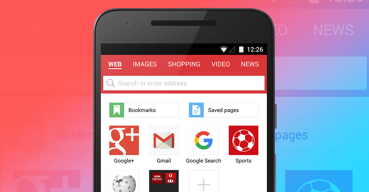 Opera for PC and Android with adblock integrated 1