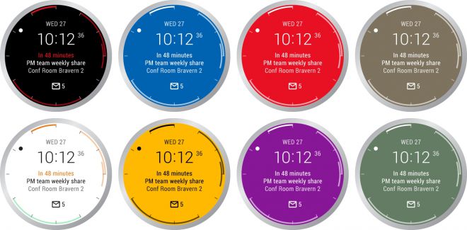 Microsoft releases the Outlook watch face for Android Wear 1