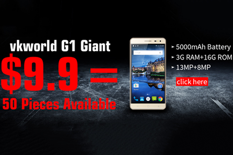 VKworld G1 Giant for only 9.9 dollars 1