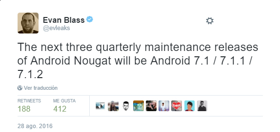 Android 7.1 Nougat is confirmed as maintenance release 1