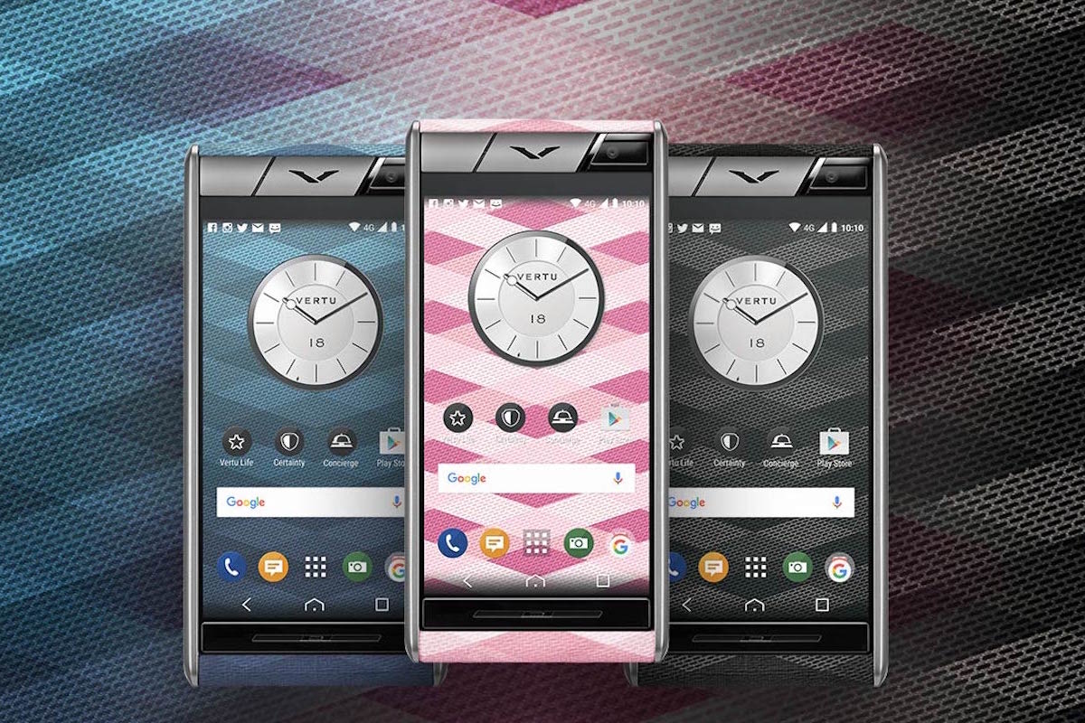 Aster Chevron, the luxurious Vertu smartphone with Android operating system 1