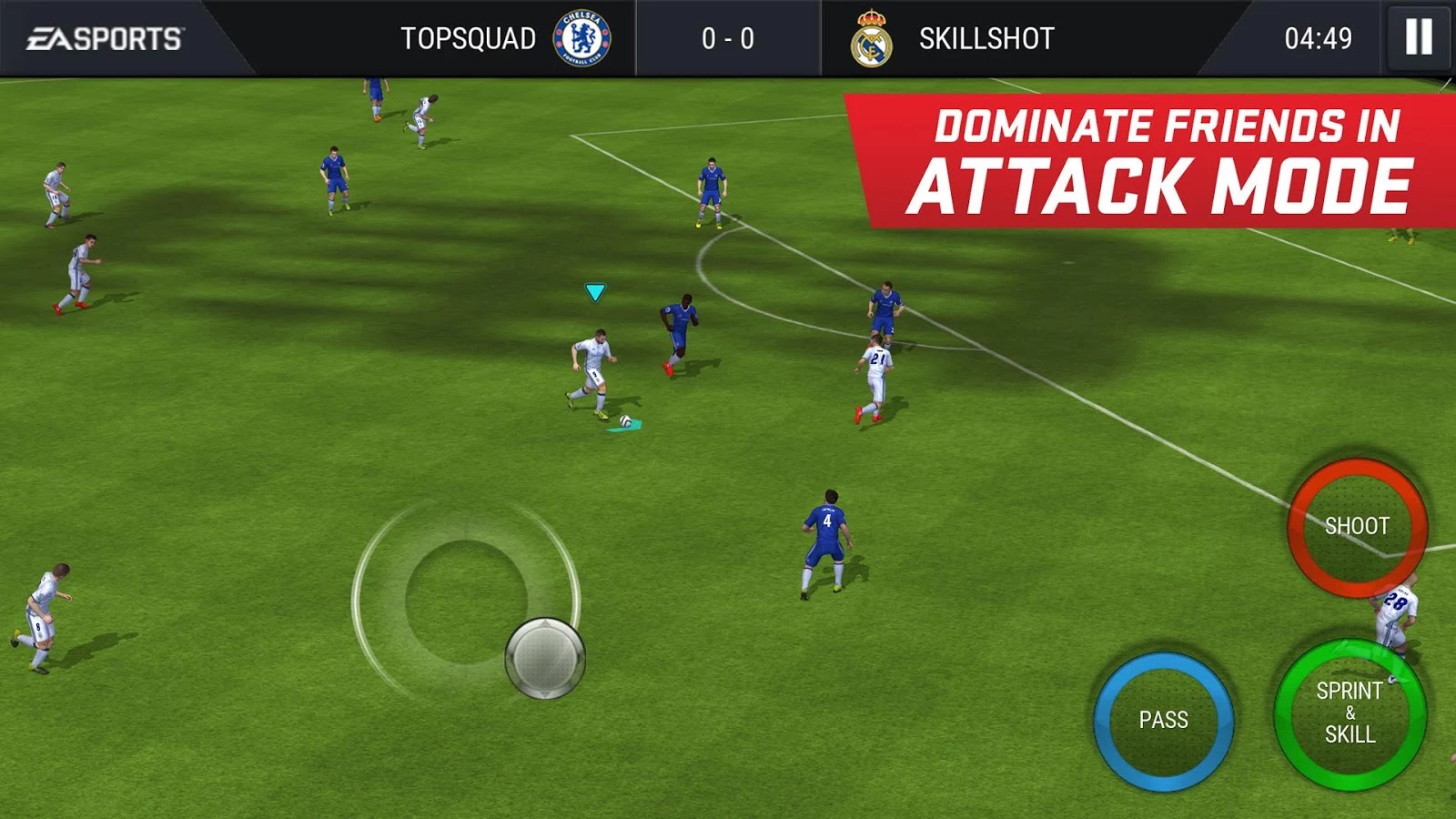 FIFA 17 available for Android as FIFA Mobile Football 1