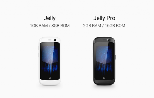 Jelly: The world's smallest 4G smartphone with Android Nougat 1